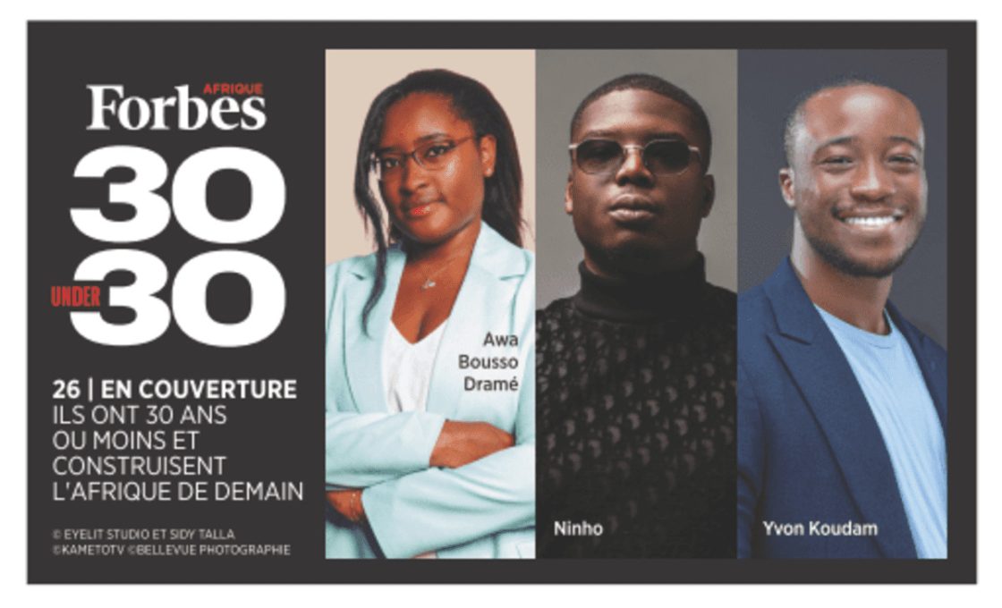 Yvon Koudam : Le Togolais qui brille dans la liste Forbes Afrique 30 Under 30