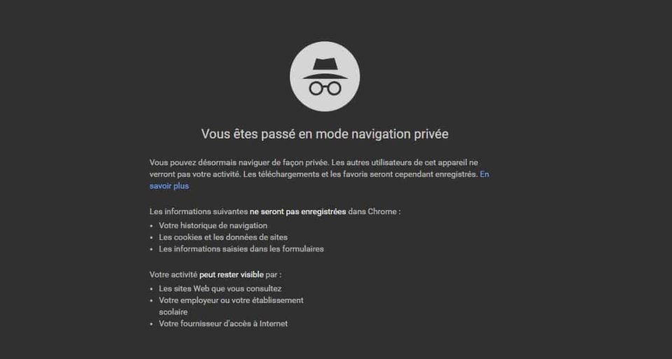 Google Chrome : Un guide étape par étape pour activer la navigation privée