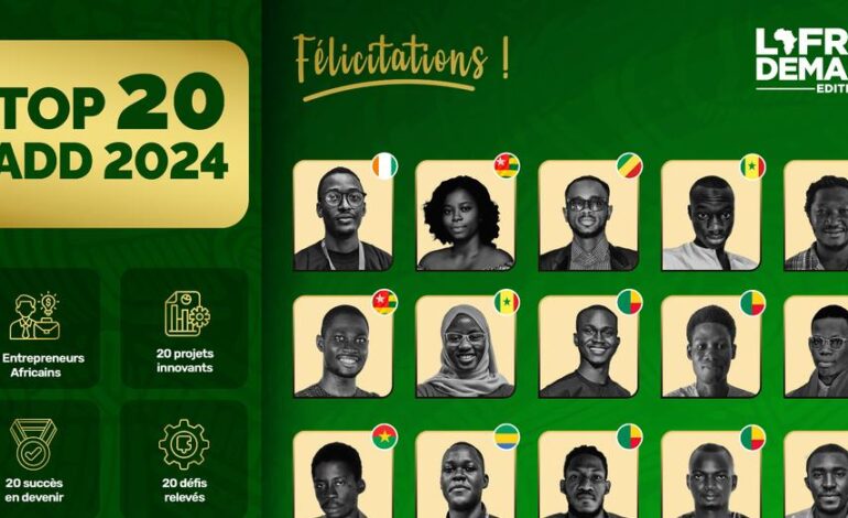  L’Afrik De Demain 2024 : Découvrez les 20 lauréats sélectionnés