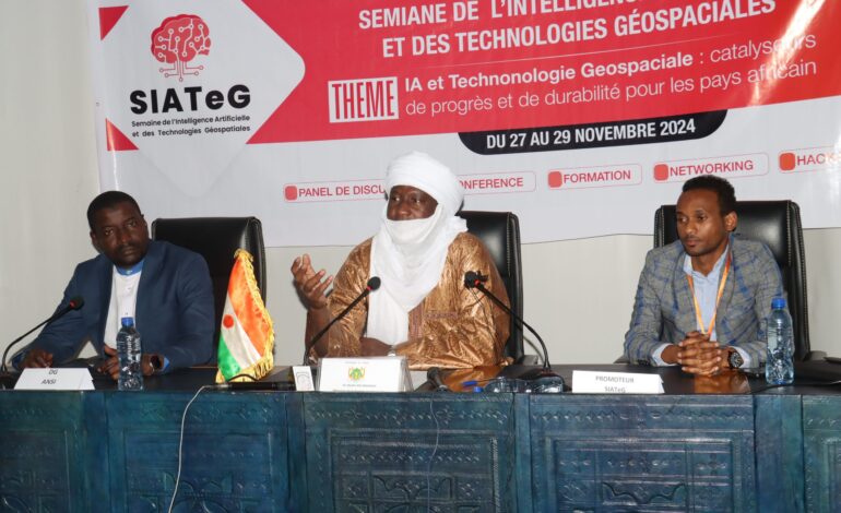 Le Niger lance la Semaine de l’Intelligence Artificielle et des Technologies Géospatiales (SIATeG)