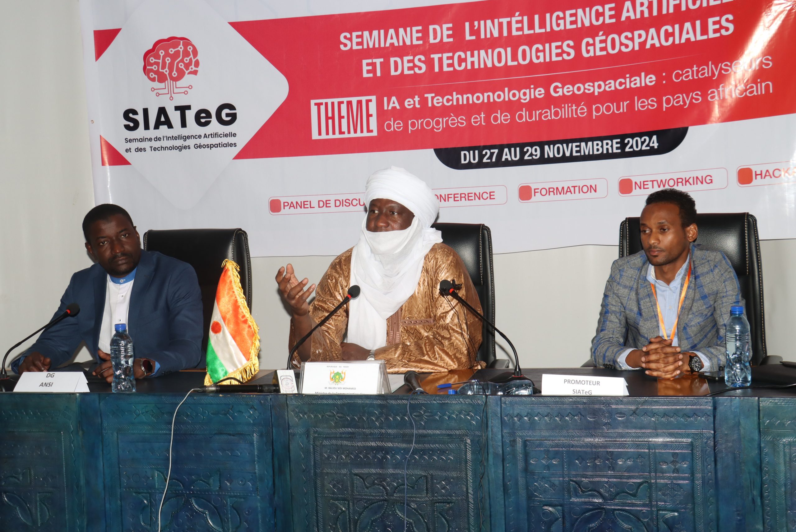 Le Niger lance la Semaine de l’Intelligence Artificielle et des Technologies Géospatiales (SIATeG)