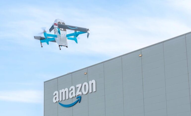  Italie : Amazon teste avec succès l’utilisation de drones de livraison