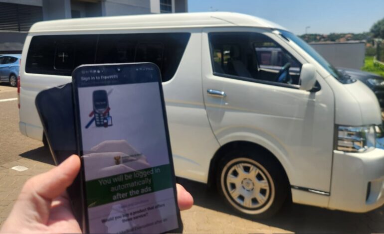 Afrique du sud : L’innovant service de Wi-Fi gratuit pour les taxis